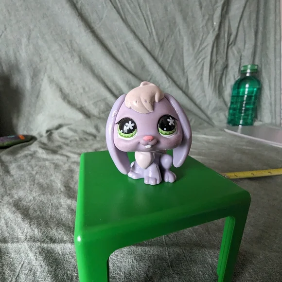 Littlest Pet Shop Toys Littlest Pet Shop Pink Mouse 633 Purple